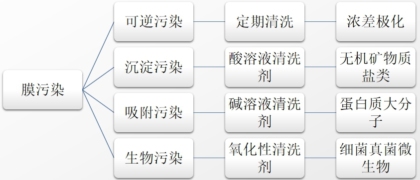 膜污染种类